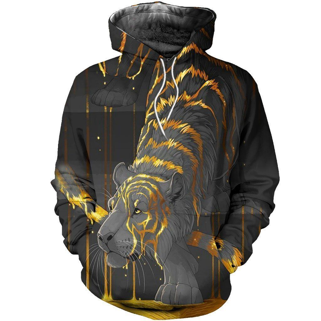 Beautiful Tiger Unique Design 3D Printed Sublimation Hoodie Hooded Sweatshirt Comfy Soft And Warm For Men Women S to 5XL CTC1601522