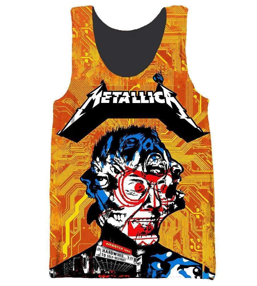 Metallica Hoodies – Pullover Yellow Hoodie