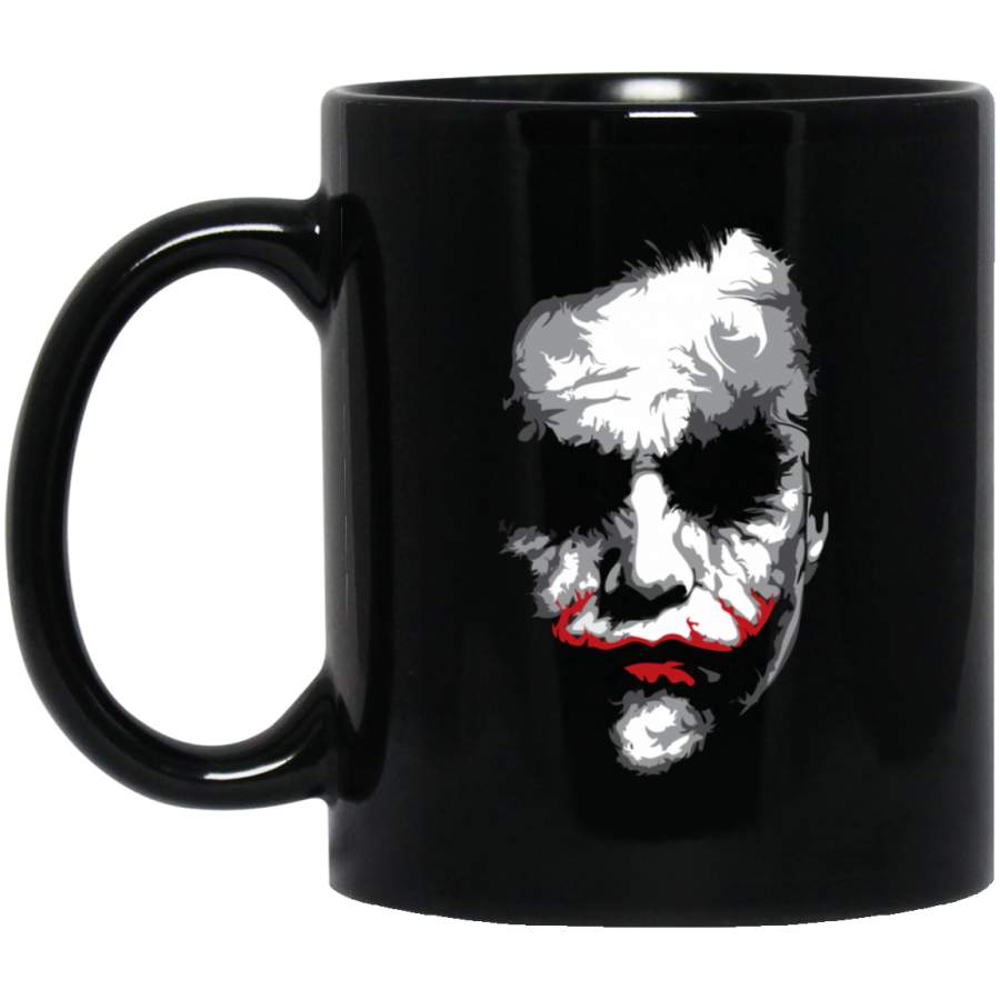 Joker Design Vintage Sport Mug Black Mug