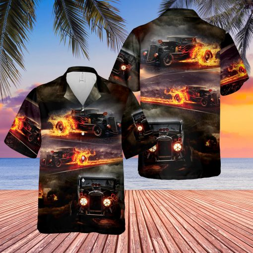 Hot Rode Hawaii Shirt Unisex Adult Ha84774