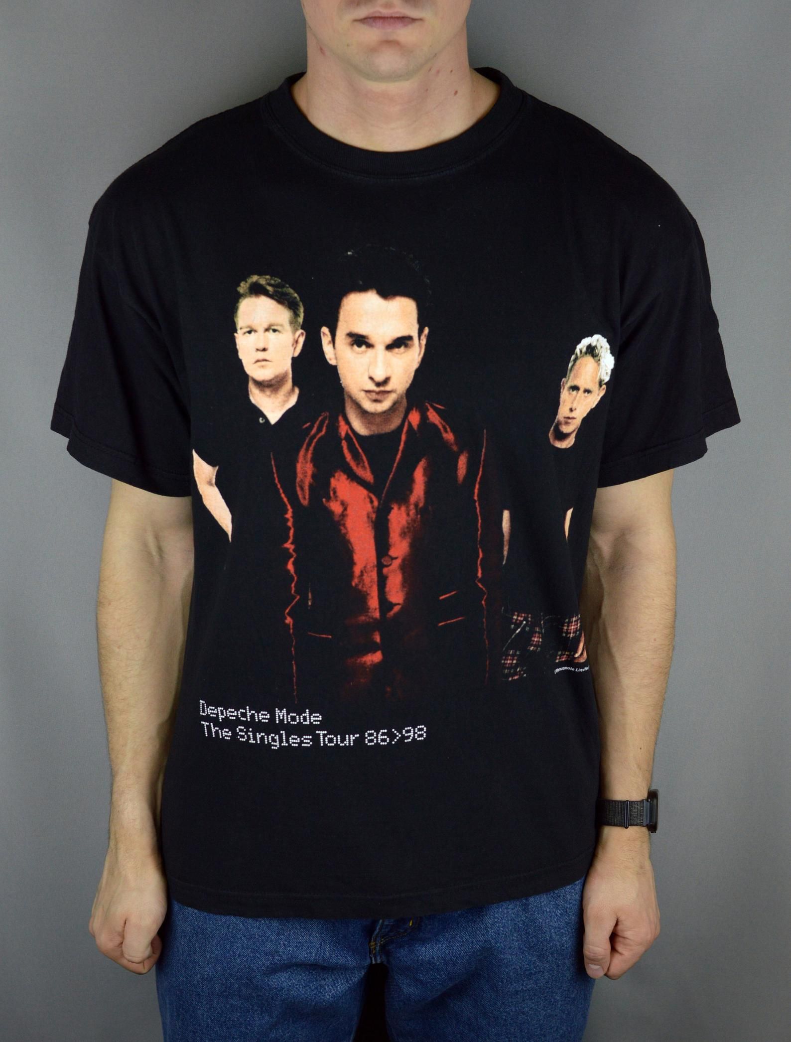 Vintage Depeche Mode The Singles Tour 1998 T Shirt – Karipun