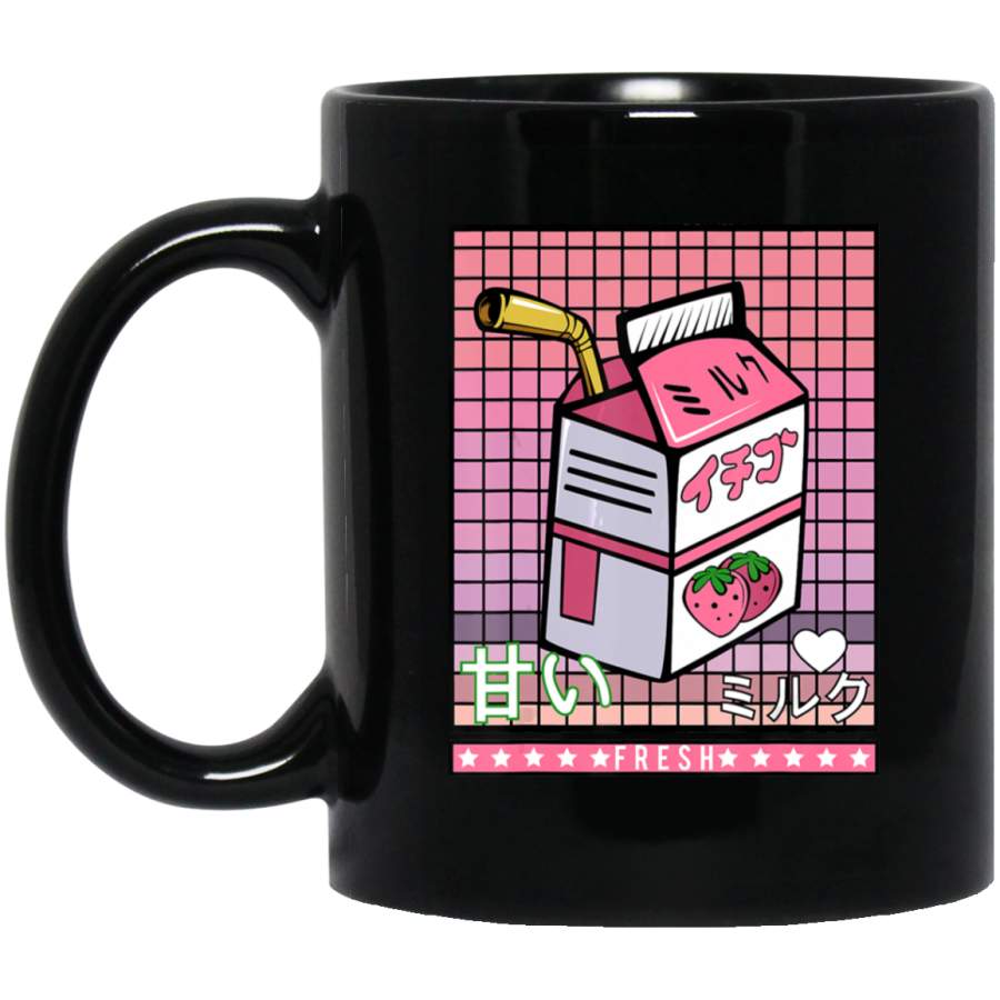 90s Japanese Otaku Stylish Aesthetic Milk Drink Japan-Lover Coffee Mug