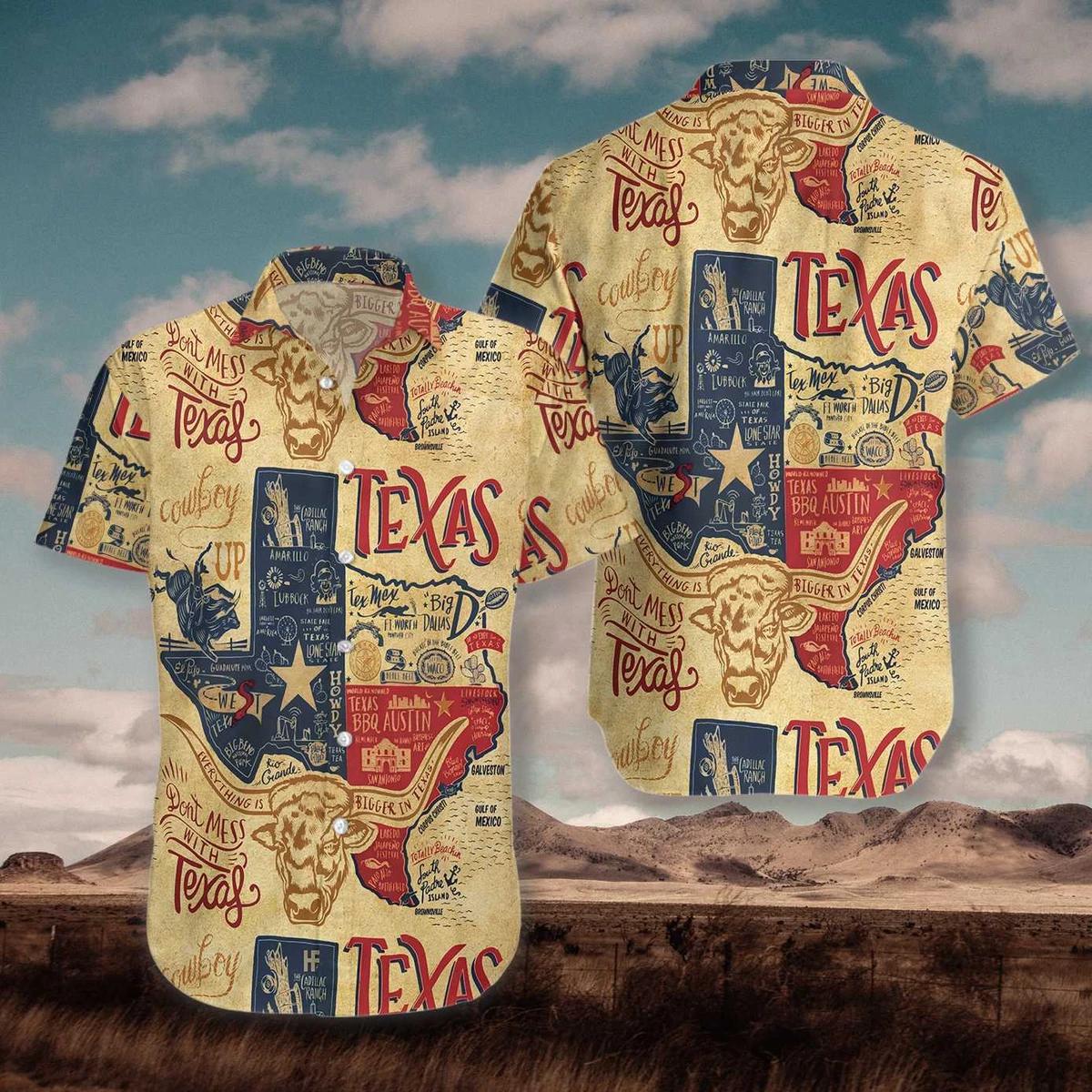 Texas Proud Hawaii Shirt For Men Women Ha14838