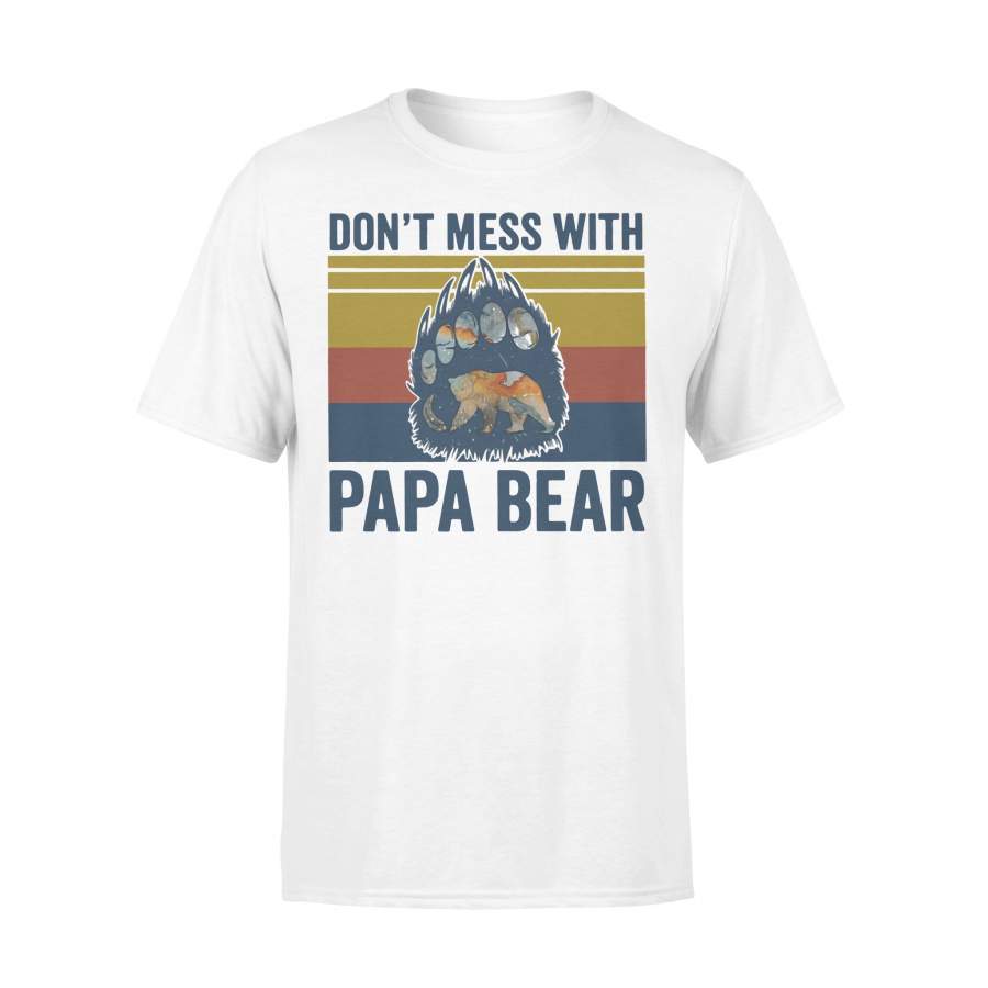 Don’t Mess With Papa Bear Vintage T-shirt