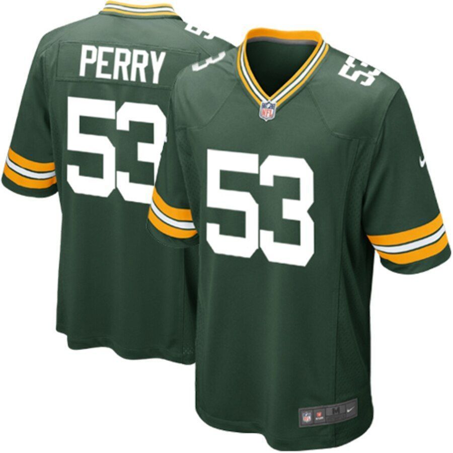 Nick Perry Green Bay Packers Youth Team Color Game Jersey Green 2019