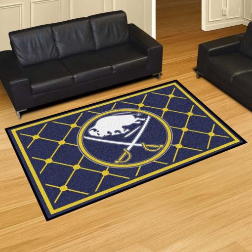 Buffalo Sabres Logo Custom Area Rug Carpet Full Sizes Home Living Rugs Carpet Decor