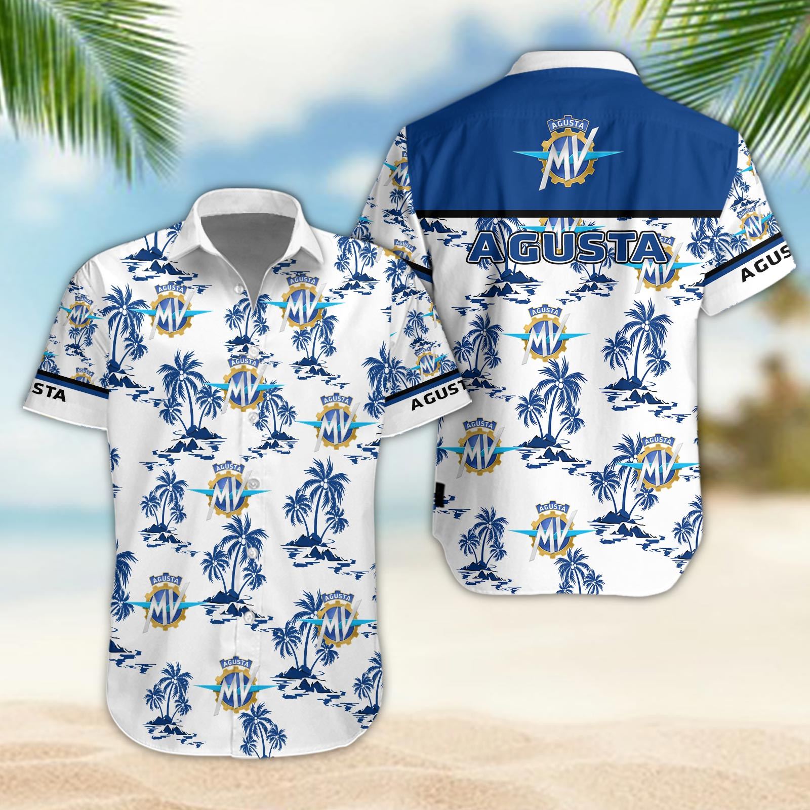 Mv Agusta Hawaiian Shirt