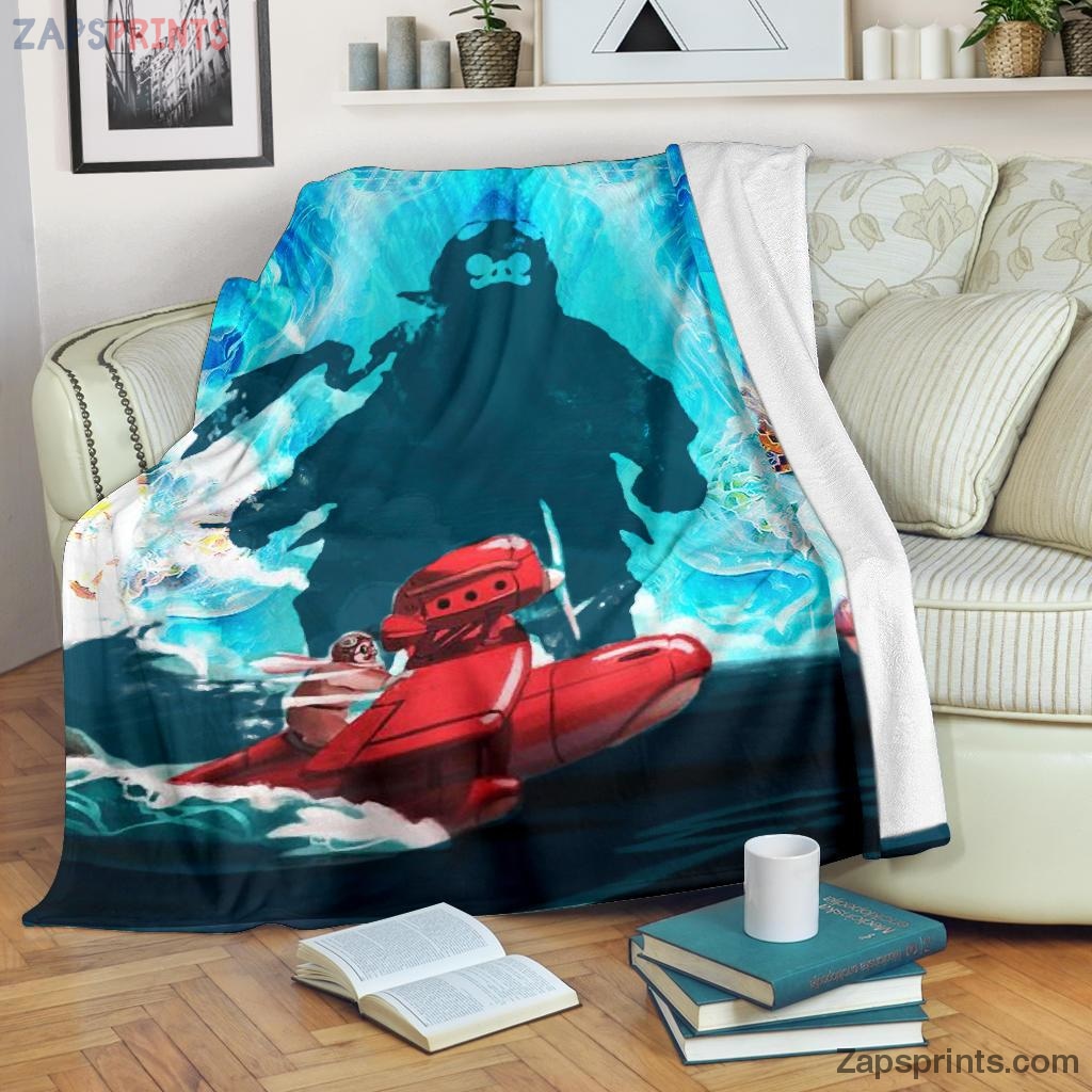 Striking Porco Rosso Blanket