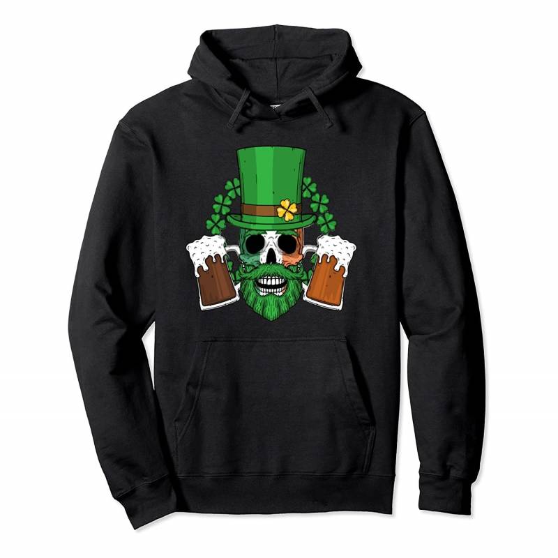 Candy Skull – Saint Patrick’s Day, St. Patricks Day, St. Pat Pullover Hoodie