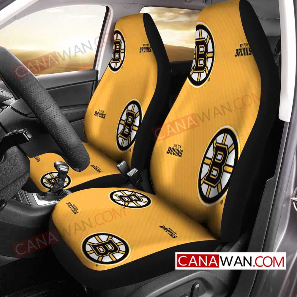 Boston Bruins Style147 3D Customized Personalized Car Seat Cover