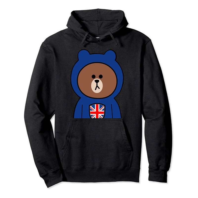 Brown bear cony bunny rabbit UK lover I love United Kingdom Pullover Hoodie, T Shirt, Sweatshirt