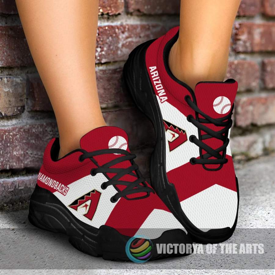 Colorful Logo Arizona Diamondbacks Chunky Sneakers