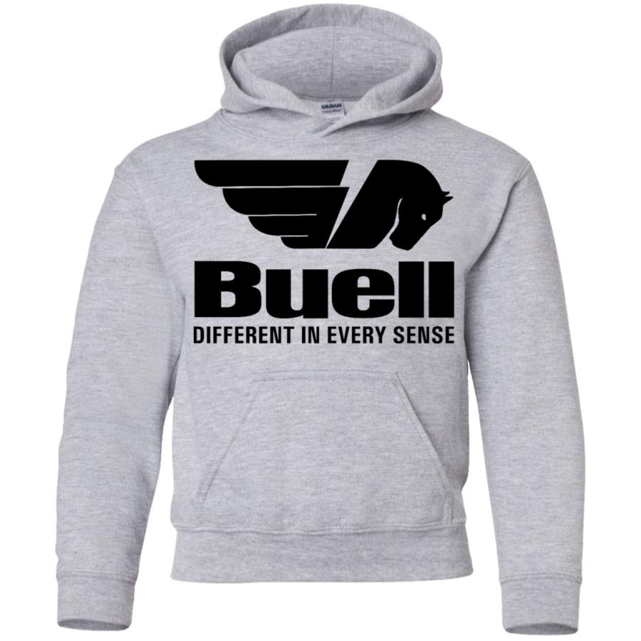 AGR Buell Motorcycle 1 Youth Pullover Hoodie