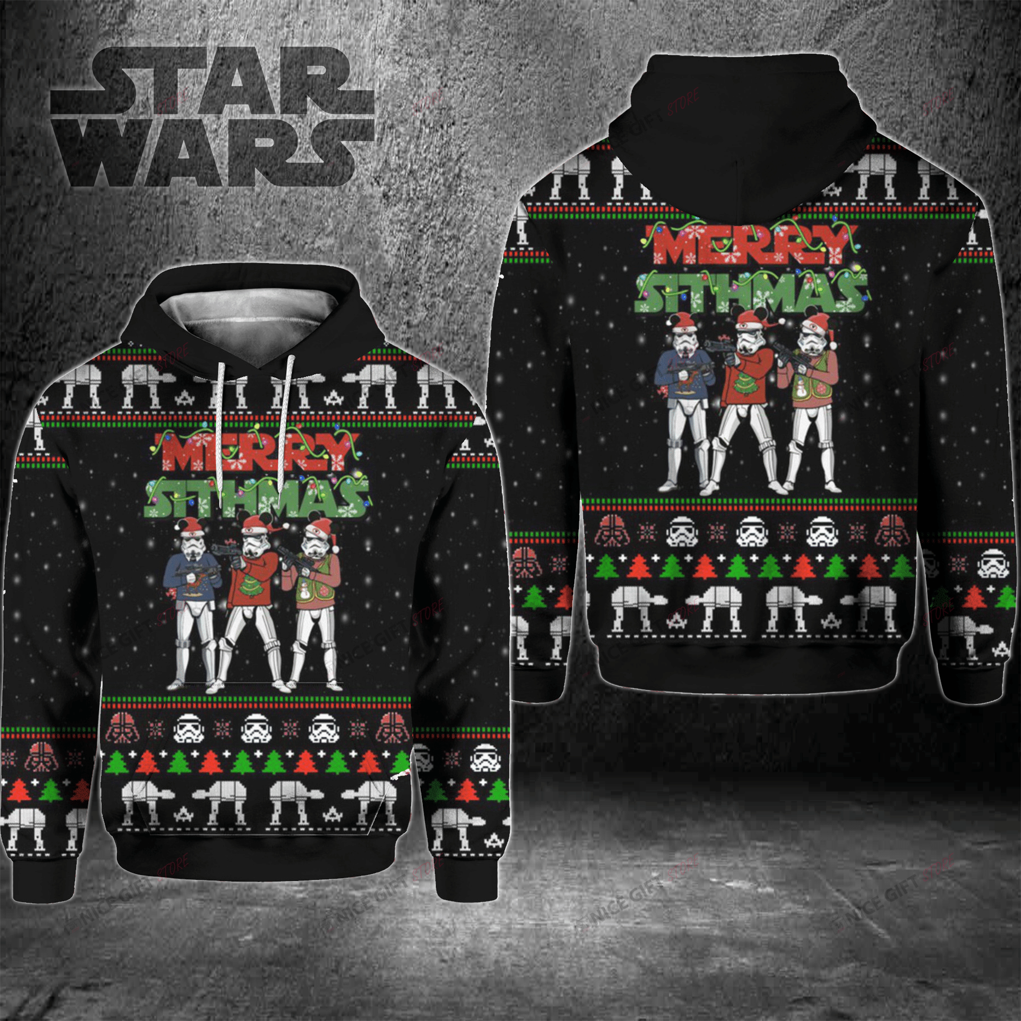 Merry Sithmas Hoodie 3D 3Ho-P6V0