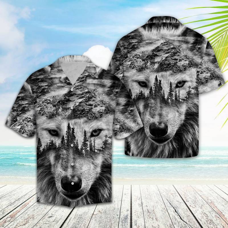 Amazing Wolf Legend TG5803- Hawaiian Shirt