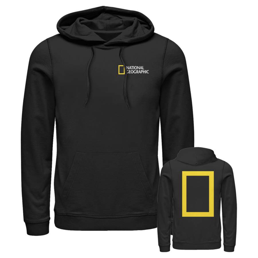 National Geographic Men’s Logo Pocket  Lightweight Hoodie