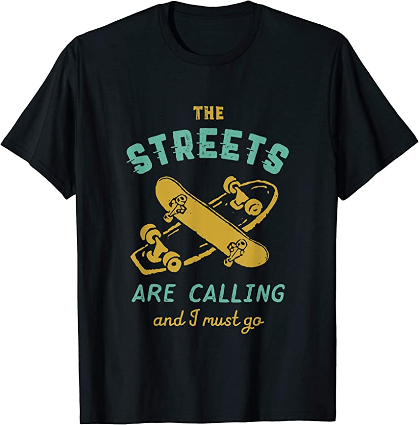 Vintage Skateboarding T-shirt Cool Skateboard Skater