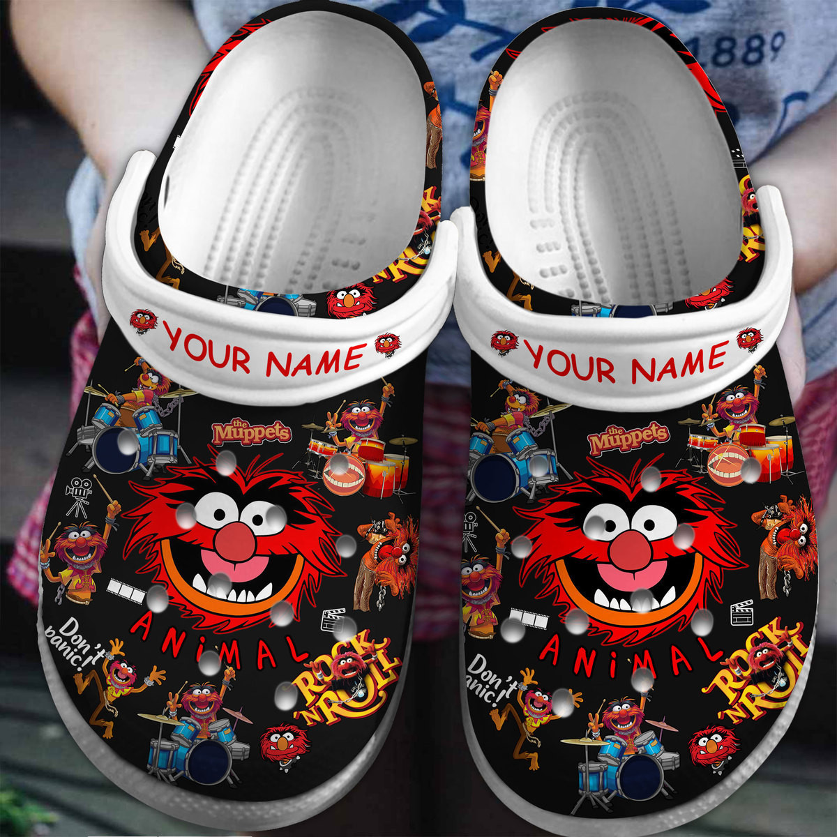 The Muppets Movie Crocs Crocband Clogs Shoes Comfortable For Men Women and Kids