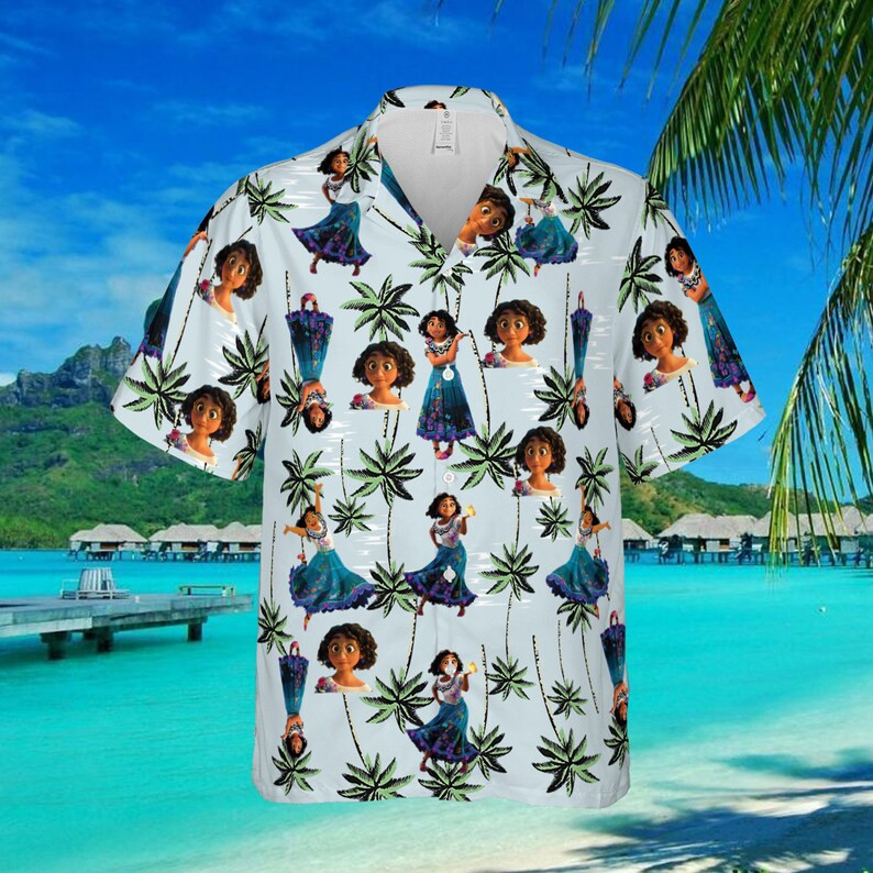 Mirabel Madrigal Encanto Palm Tree All Over Print Hawaii Shirt Ha85525