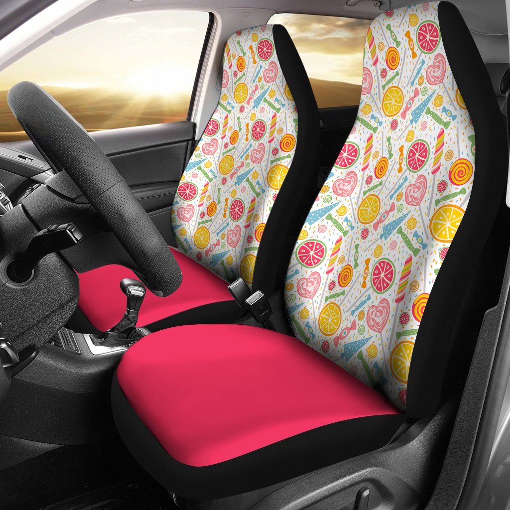 Candy Print Car Seat Covers