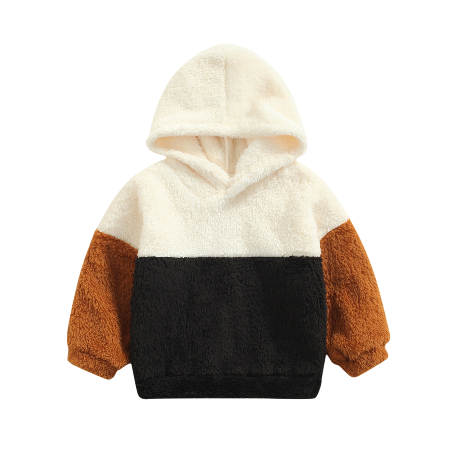 2-7Y Kids Hooded Sweater Toddler Baby Boys Girls Clothes Fleece Hoodie Sweatshirt Tops Girl Autumn Winter Hoodies Coat alx