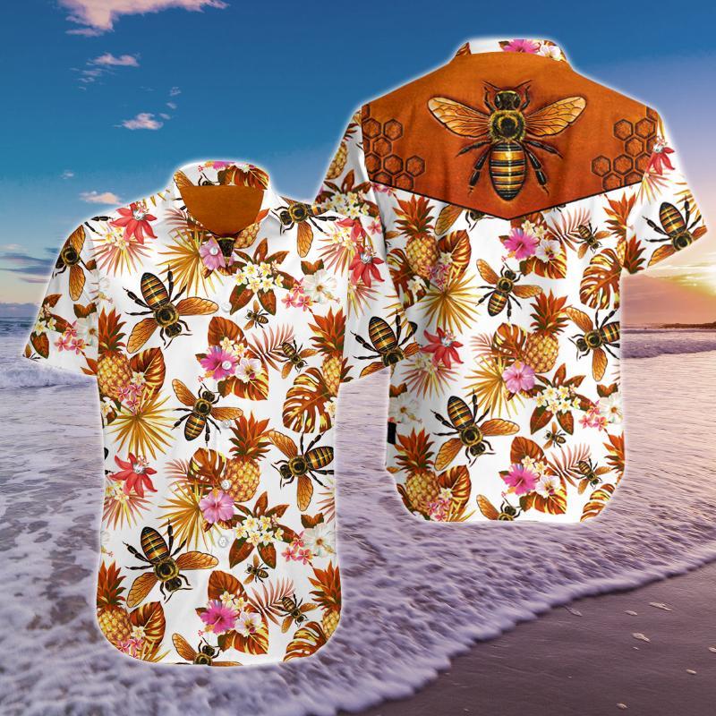 Bee Game Hawaii Shirt Unisex Full Size Adult Colorful Ha45690