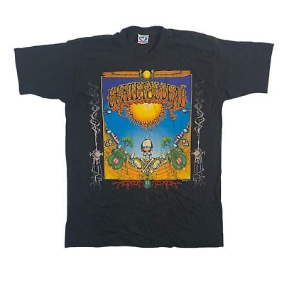 Vintage Grateful Dead “aoxomoxoa” T-shirt Rock Concert Jerry Garcia Tour Tee 9795