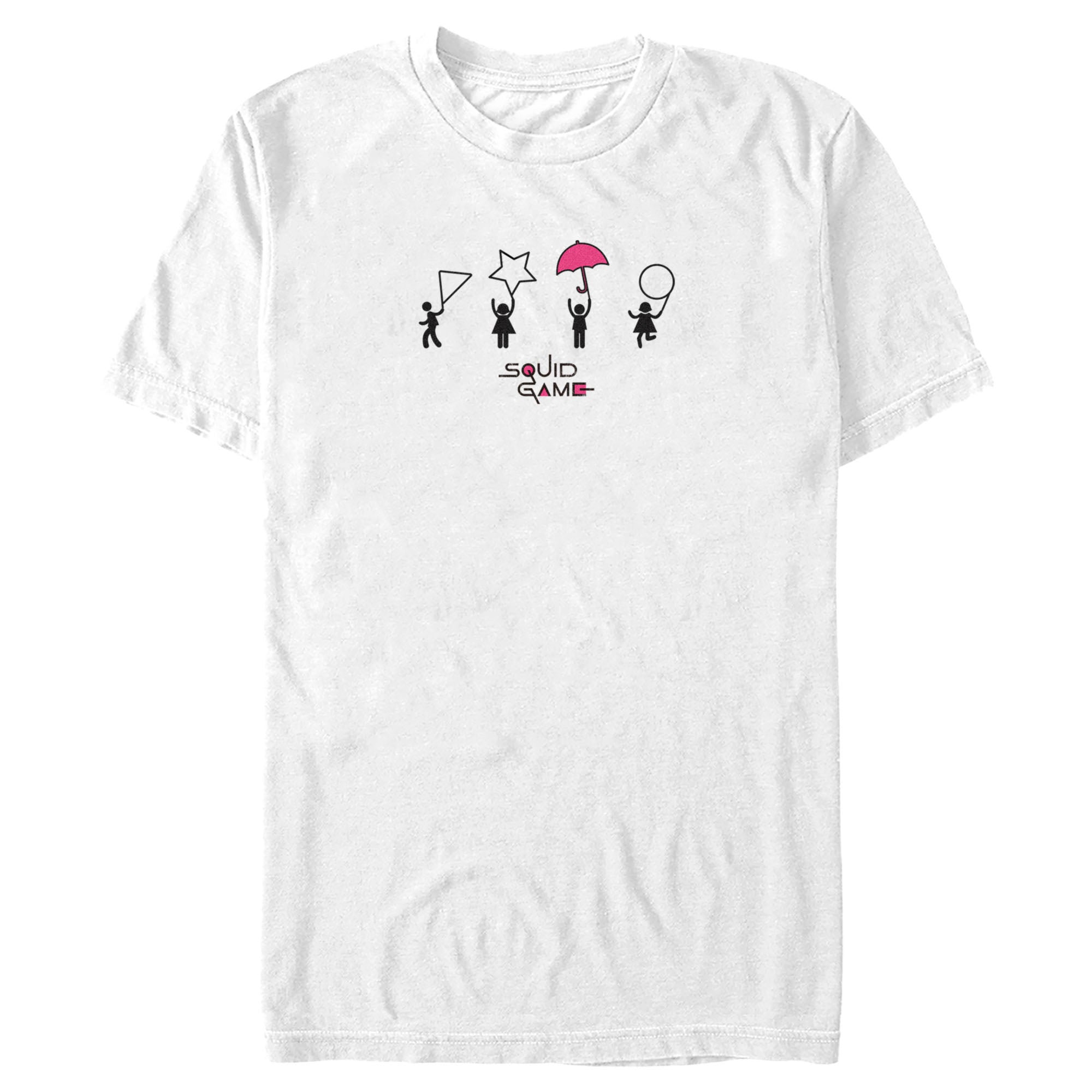 Squid Game Men’S Silhouette Icons  T-Shirt