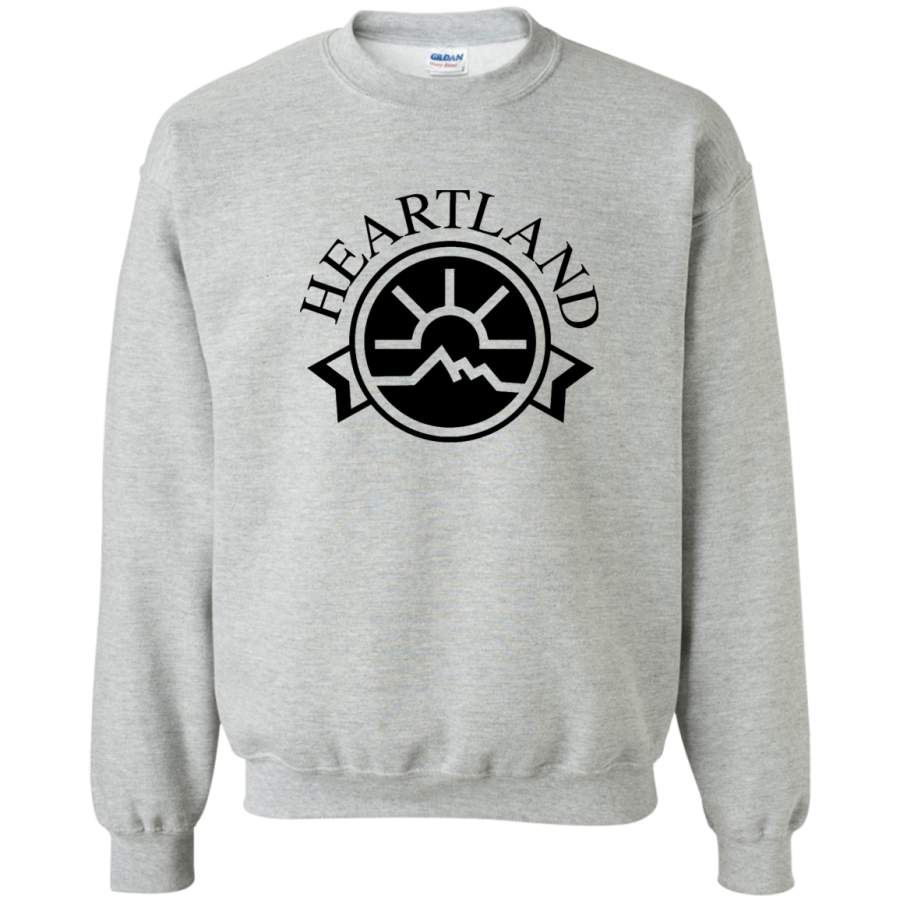 AGR Heartland Logo Crewneck Pullover Sweatshirt