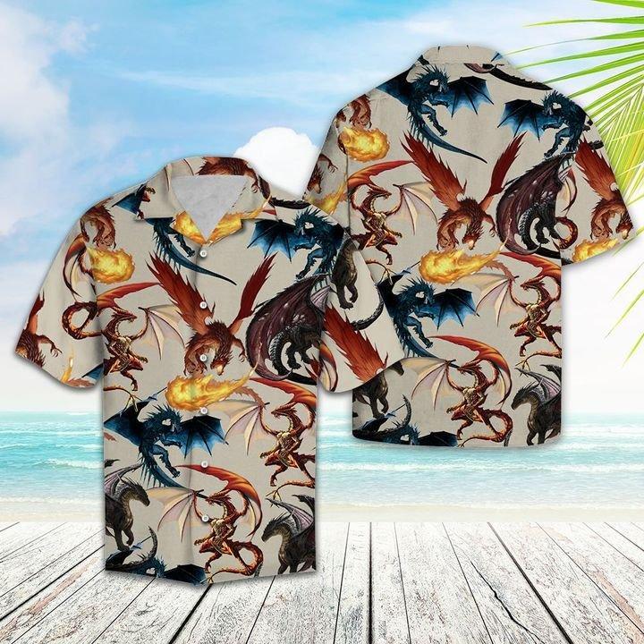 Viking Dragon Hawaiian Shirt 131