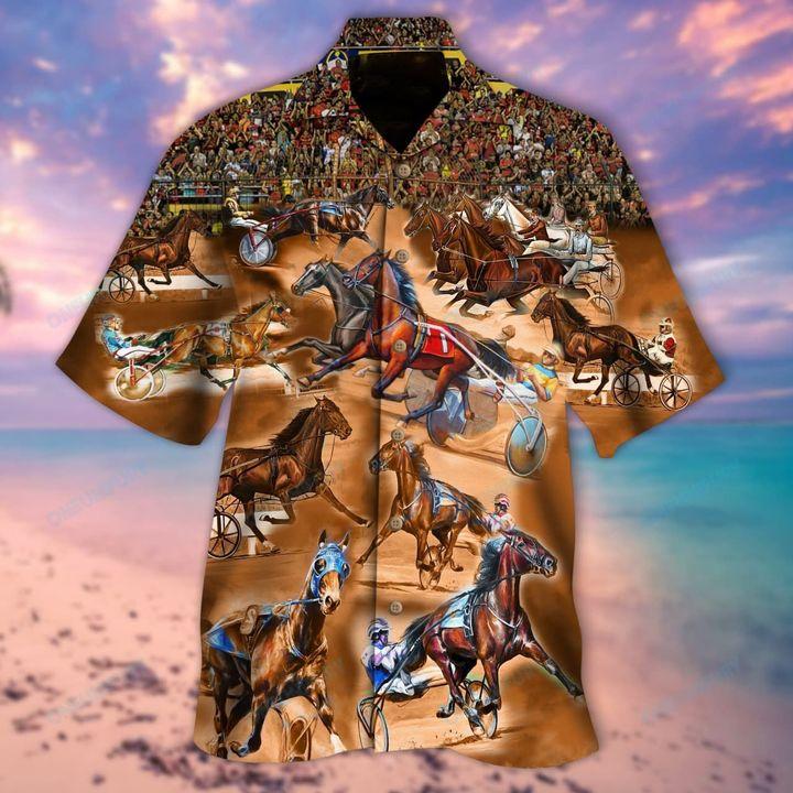 Harness Racing Life Is Better At The Races Hawaii Shirt For Men Women Adult Ha86024