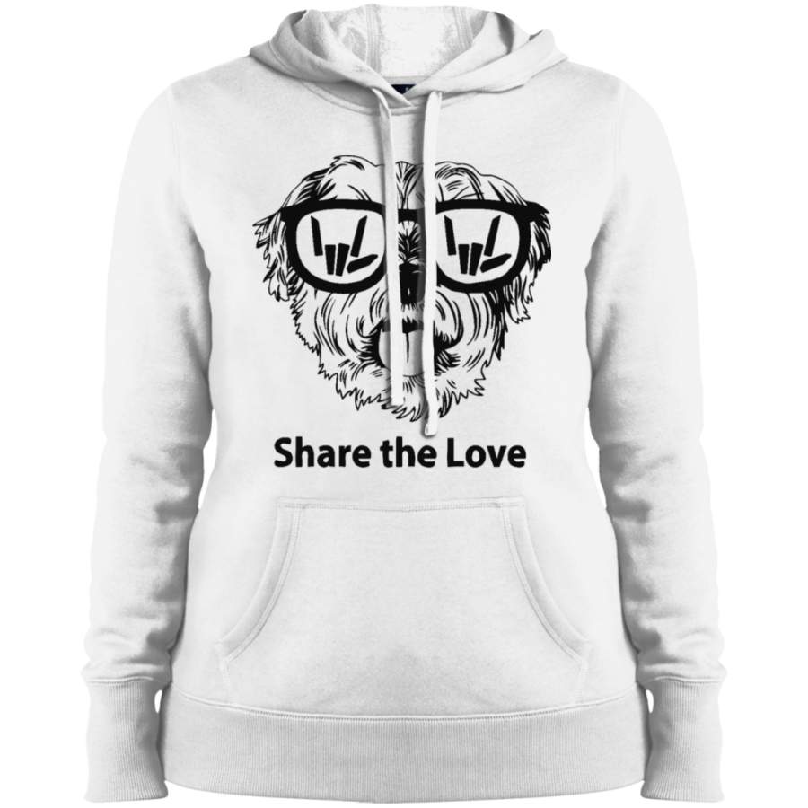 AGR share the love Ladies’ Pullover Hooded Sweatshirt