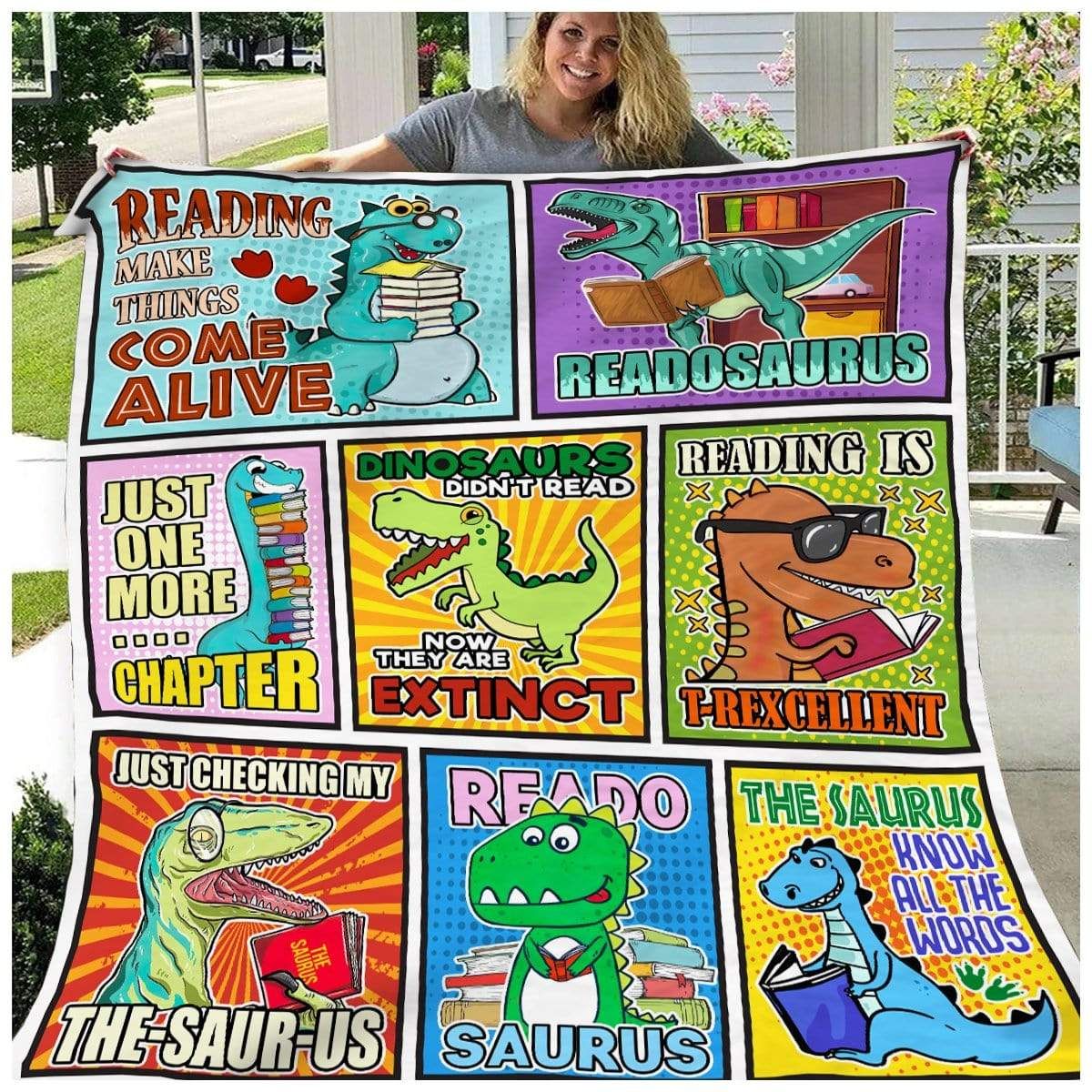 Dinosaur MMC1611850 Fleece Blanket - EmprintsTOP