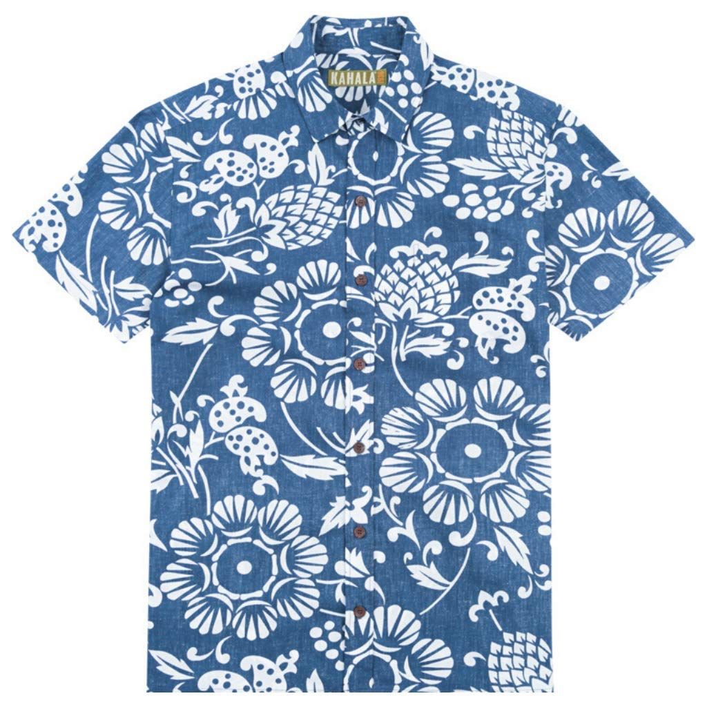 Flowers Blue White Amazing Design Hawaii Shirt Ha73368