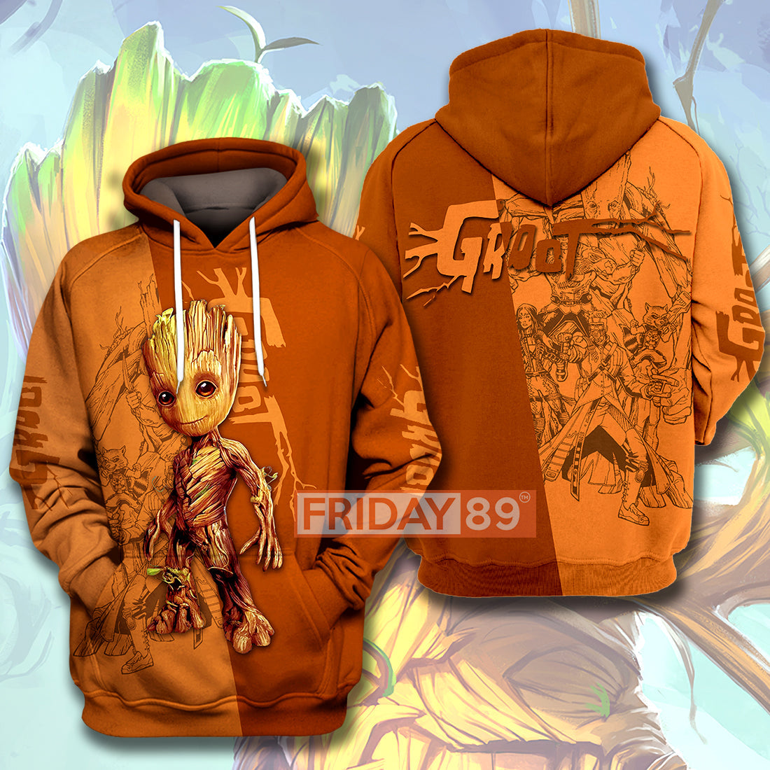 Mv Hoodie Gr Adorable Baby Guardians T-Shirt Amazing High Quality Mv Groot Shirt Sweater