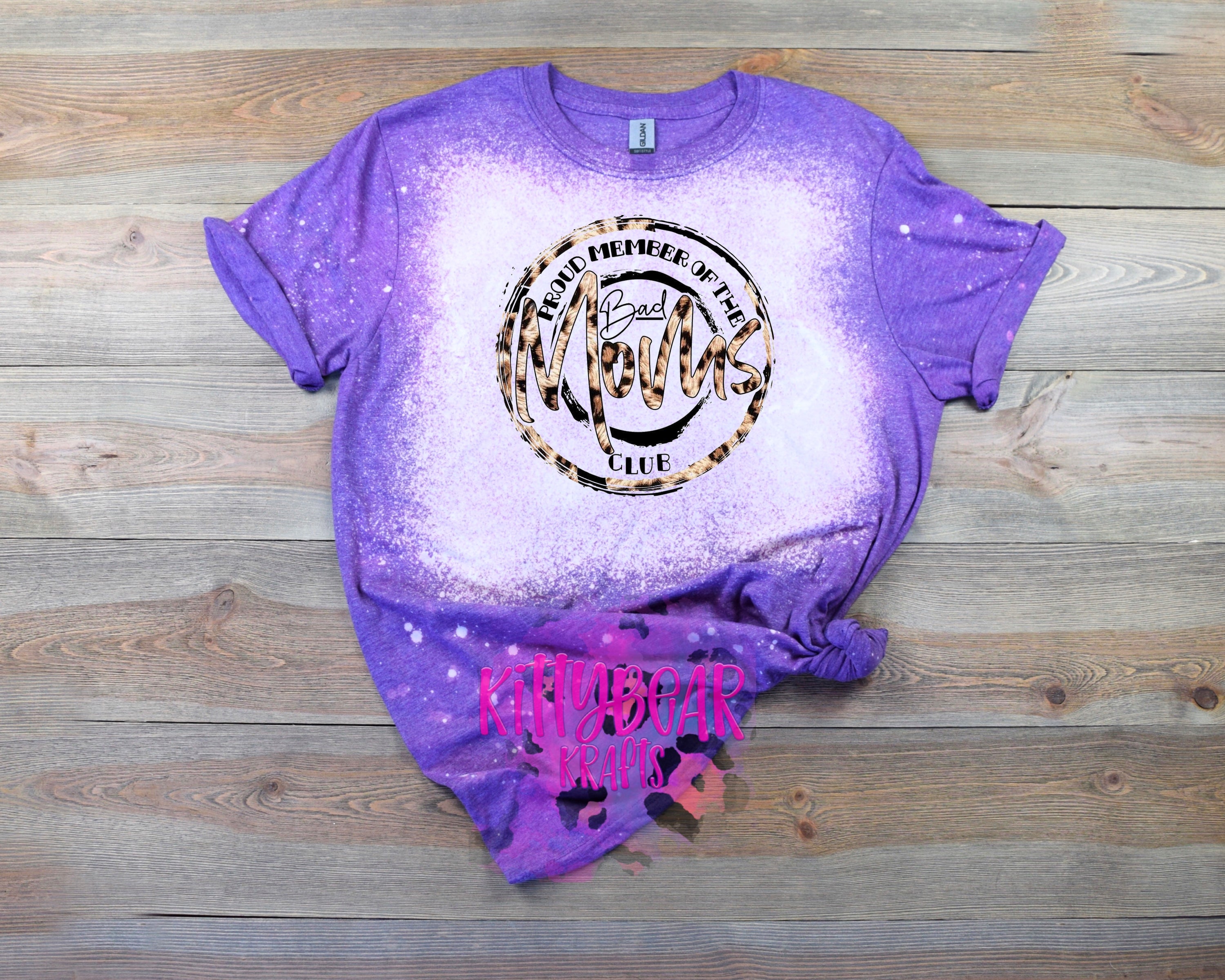 Bad Moms Club Bleached Tee