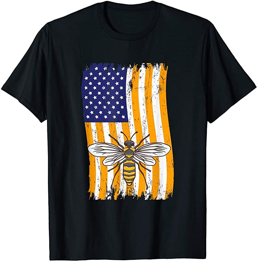 American Flag Wasp T-Shirt