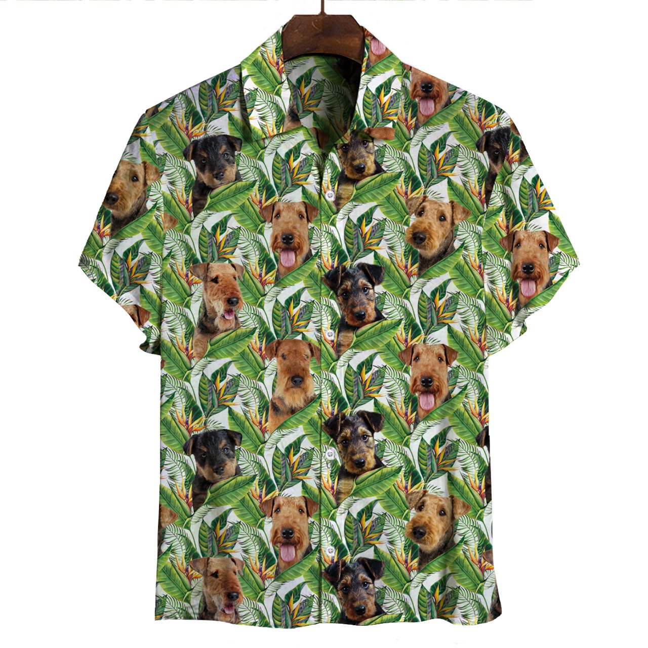 Airedale Terrier Hawaii Shirt Ha111500