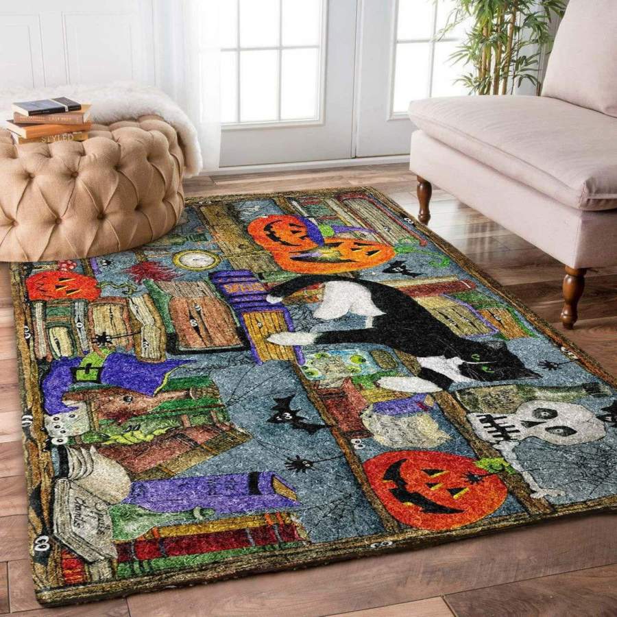 Halloween Cat DV0210107R Rug