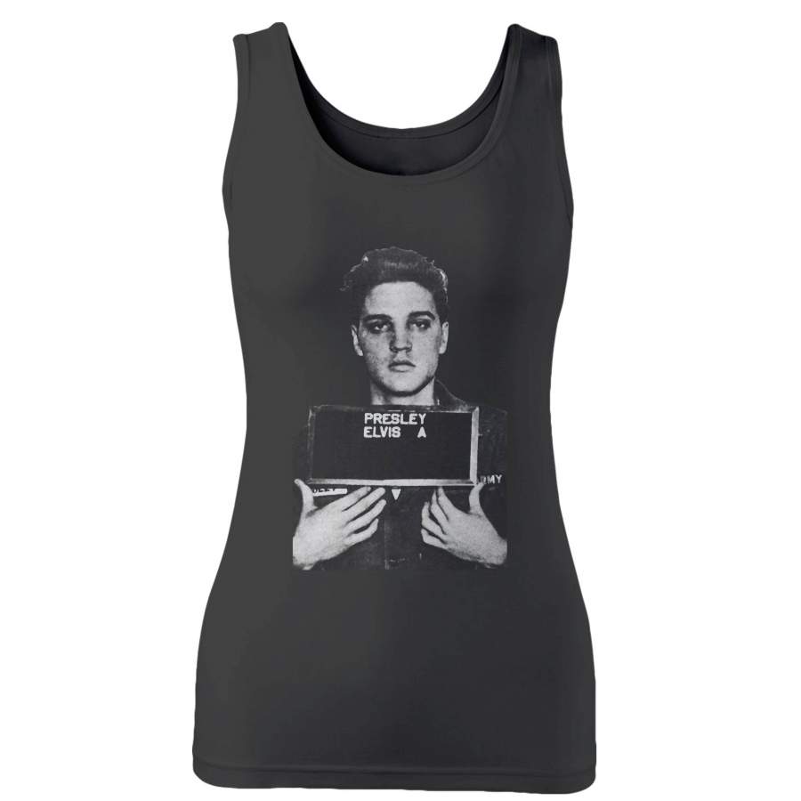 Elvis Aaron Presley Elvis Presley Prison Woman’s Tank Top