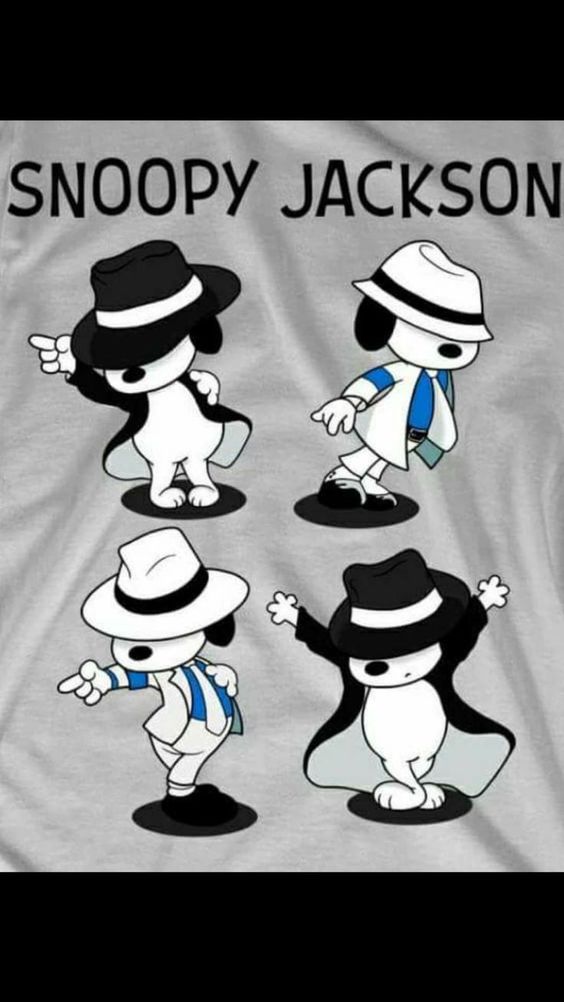 Snoopy Michael Jackson Dancing T Shirt