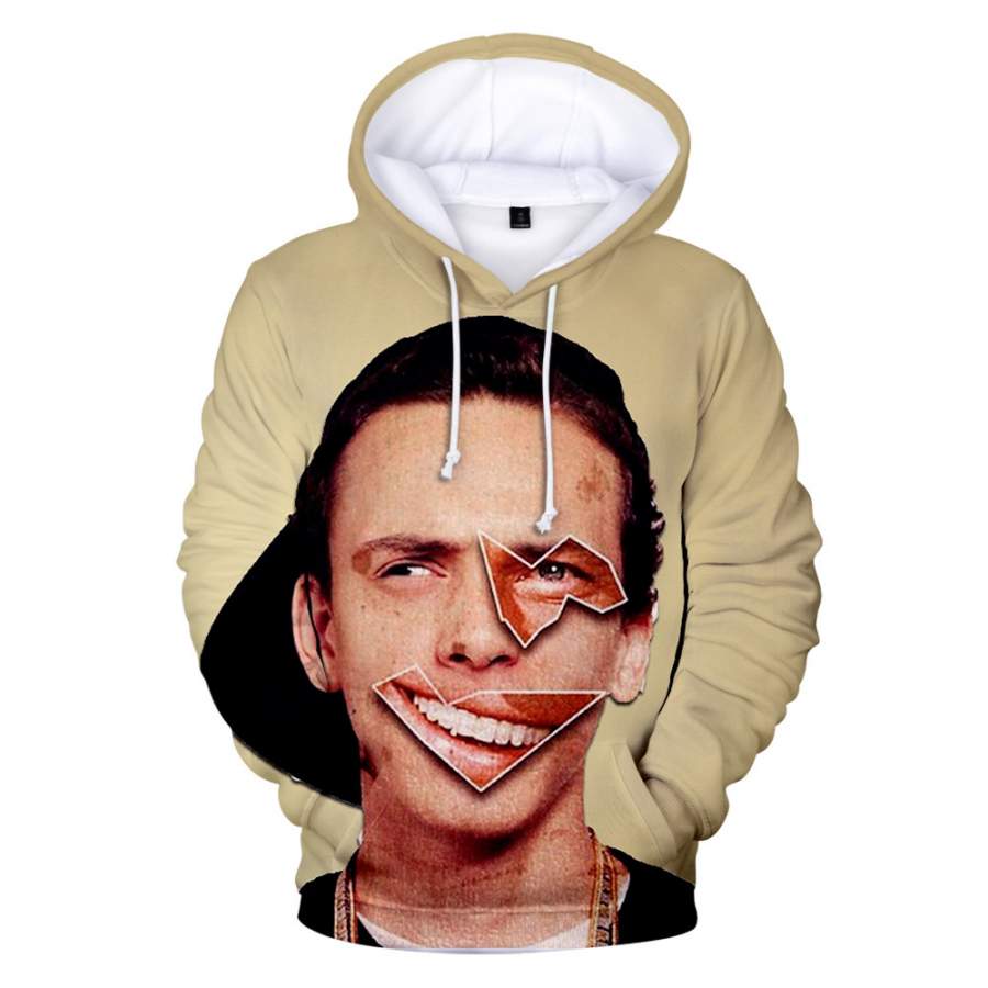 3D Printed Logic Hoodie Fashion Pullover Sweatshirt