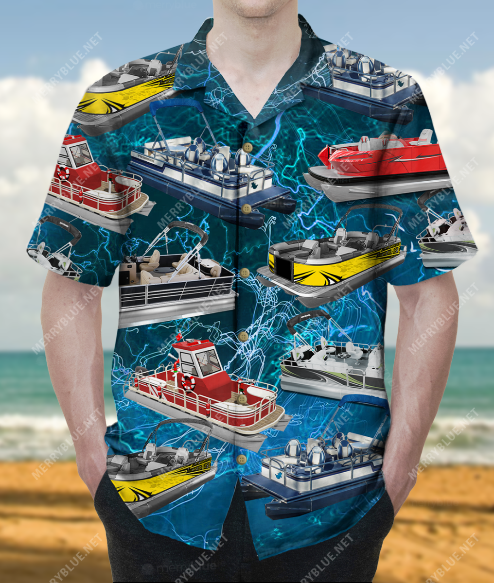 My Favorite People Call Me Pontoon Captain Unisex Hawaii Shirt Ha42932