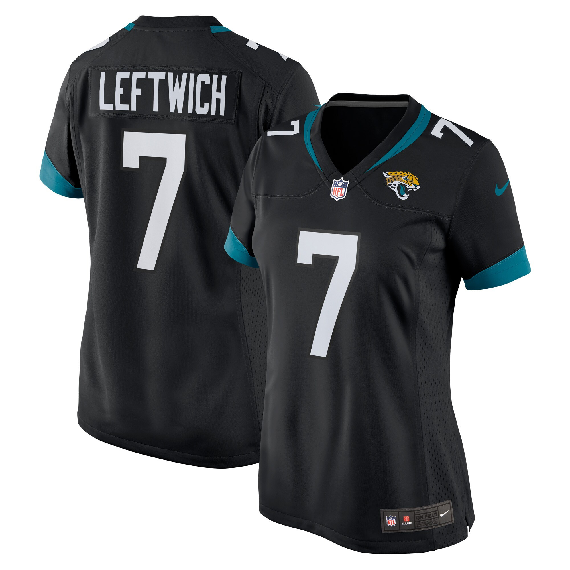 Byron Leftwich Jacksonville Jaguars Womens Alternate Retired Player Game Jersey – Black NFL