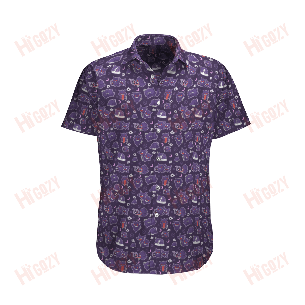 Gengar Hawaiian Shirt
