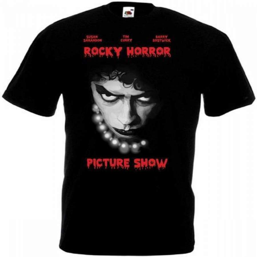 The Rocky Horror Picture Show V5  Black Movie Poster   T-shirt