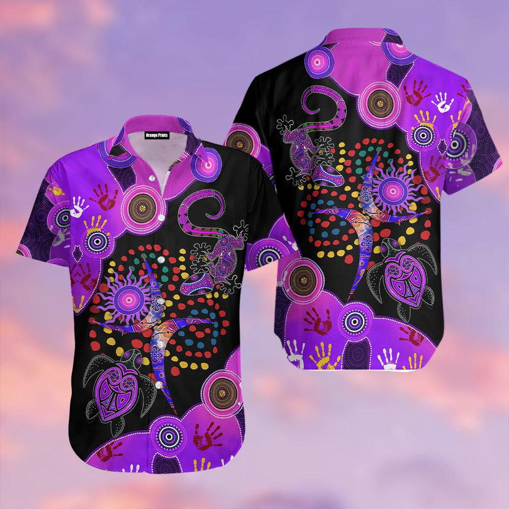 Aboriginal Naidoc Turtle Hawaiian Shirt – For Men And Women