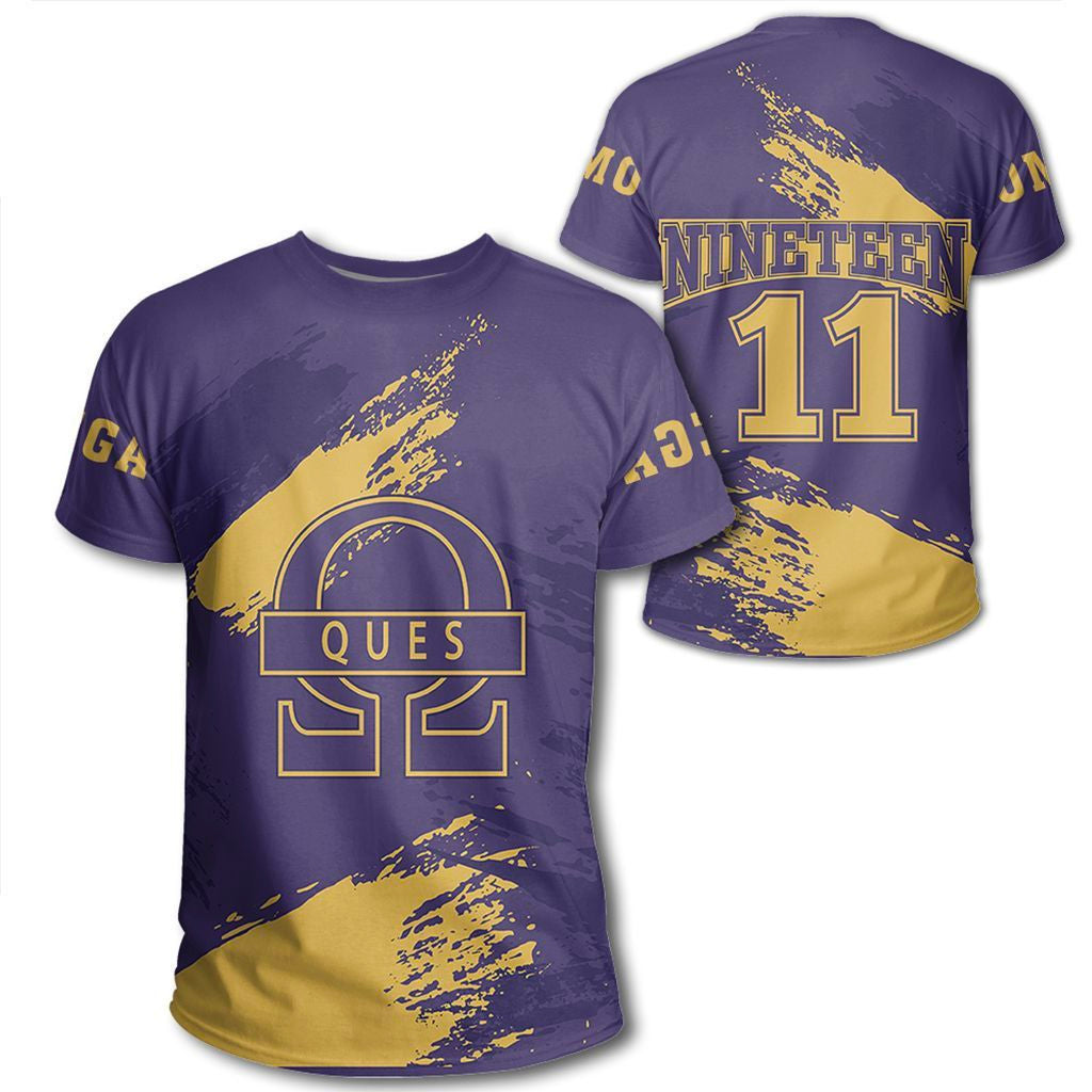 Wonder Print T Shirt – Omega Psi Phi Nineteen T Shirt