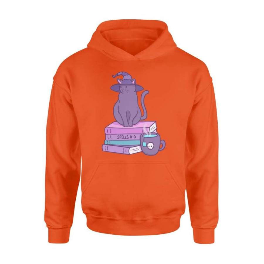 Spell A-D Cat Of Witch Halloween Costume Gift Shirt – Standard Hoodie