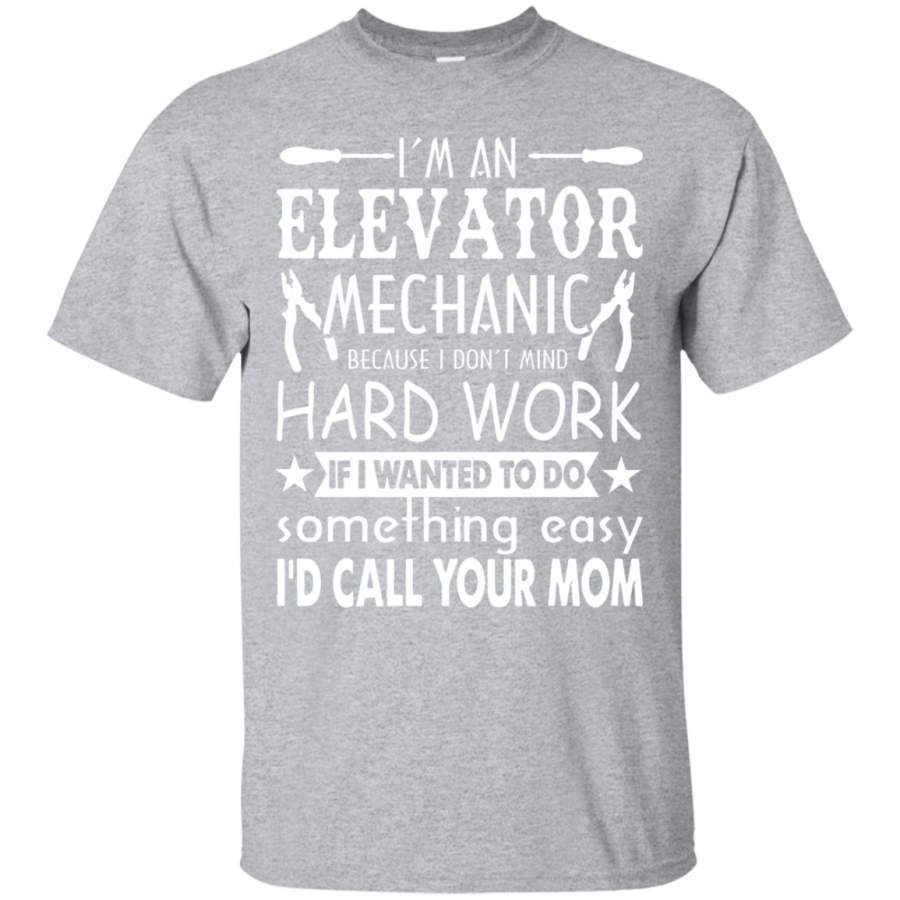 AGR Elevator Mechanic Shirt – I Am An Elevator Mechanic Tshirt